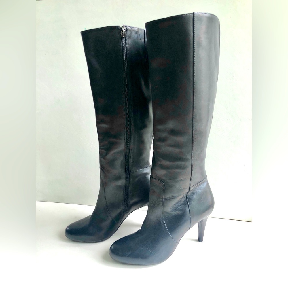 Leather Knee High Boots Sz 9